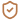 Orange shield icon representing security or protection (likely a security badge)